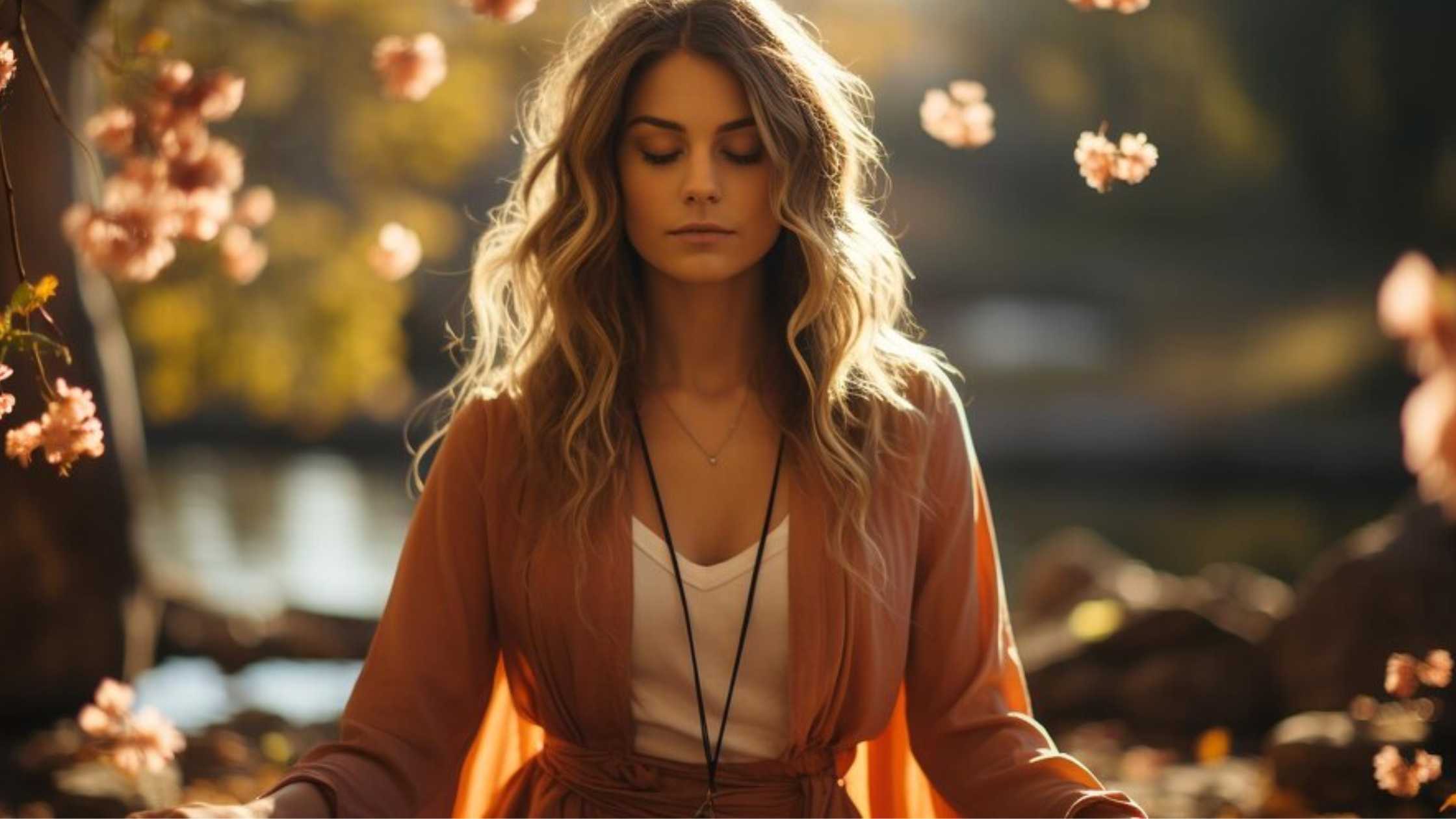 Lady doing yoga